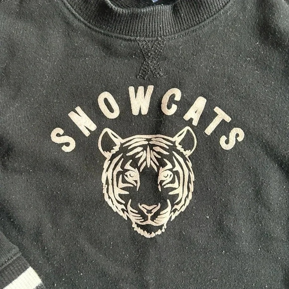 Janie & Jack snow cats sweatshirt - Picture 3 of 5
